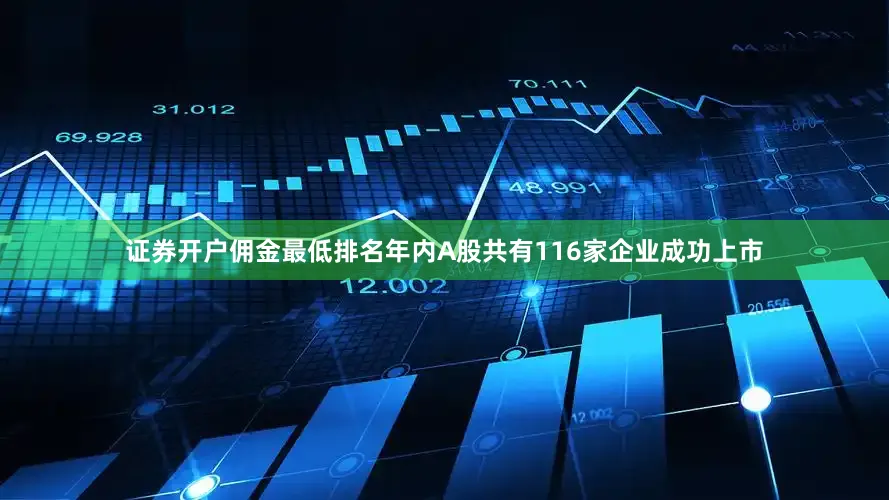 证券开户佣金最低排名年内A股共有116家企业成功上市