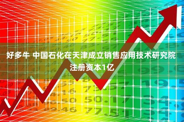 好多牛 中国石化在天津成立销售应用技术研究院 注册资本1亿